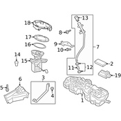 Volvo Fuel Tank Shield - Genuine Volvo 32325588