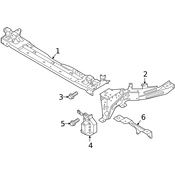 Volvo Radiator Support Side Panel - Genuine Volvo 32377056