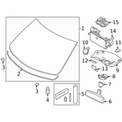 Volvo Lane Departure System Camera - Genuine Volvo 32410198