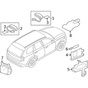 Volvo Mobile Phone Control Module - Genuine Volvo 36003023