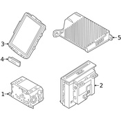 Volvo Radio Amplifier - Genuine Volvo 36011716