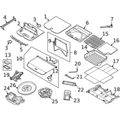 Volvo Trunk Mat - Genuine Volvo 39813963