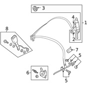Volvo Seat Belt Height Adjuster - Genuine Volvo 39857413
