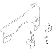 Volvo Rocker Panel Molding - Genuine Volvo 39978904