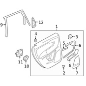 Volvo Door Edge Guard - Genuine Volvo 8635397