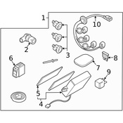 Volvo Parking Aid Sensor Housing - Genuine Volvo 8662534