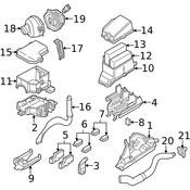 Volvo Fuse Box Blower Motor - Genuine Volvo 8666595