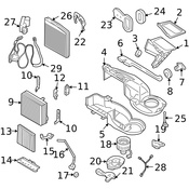 Volvo A/C Evaporator Drain - Genuine Volvo 8674845