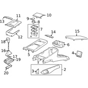 Volvo Auto Trans Shift Indicator - Genuine Volvo 8675624