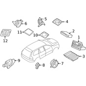 Volvo Speaker - Genuine Volvo 8676906