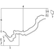Volvo A/C Refrigerant Line Insulator - Genuine Volvo 9203622