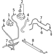 Volvo Brake Master Cylinder Reservoir Cap - Genuine Volvo 9485258