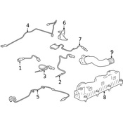 Jaguar Nitrogen Oxide (NOx) Sensor - Genuine Jaguar C2D55027