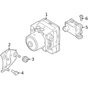 Porsche ABS Hydraulic Unit - Genuine Porsche 95835595532