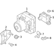 Porsche Sensor Module - Genuine Porsche POR-95860614510
