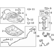 Porsche Evaluation Unit for DEF - Genuine Porsche 95860665100