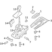 Porsche Seat Heater Switch - Genuine Porsche 95B907049K