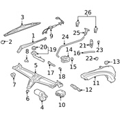 Porsche Rain Sensor  - Genuine Porsche 98661250600
