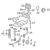 Porsche Engine Oil Pump - Genuine Porsche 99710791205