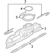 Porsche Turbocharger - Genuine Porsche PAB145703C