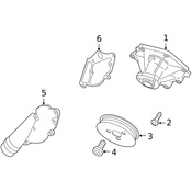 Audi VW Thermostat Housing - Genuine VW Audi 06H121111R