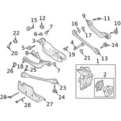 Audi Control Arm Bushing - Genuine Audi 4K0407183A