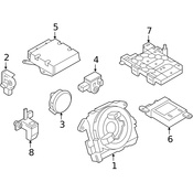 VW Air Bag Passenger Presence Module - Genuine VW 4M0959339B017