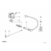 BMW Ignition Tubing - Genuine BMW 12121342641