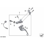 BMW Clutch Lever Adjustable Complete - Genuine BMW 32727688439