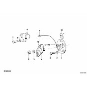 BMW Clamp (1X4) - Genuine BMW 12111353345