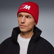 BMW M Beanie Red - Genuine BMW 80165B81101