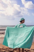 BMW M Beach Towel Mint - Genuine BMW 80165B5F608