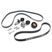 Porsche Accessory Drive Belt Kit - Genuine Porsche PAB90313700KT