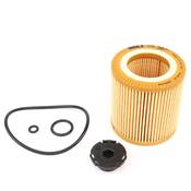 BMW Engine Oil Filter Kit - Mahle OX387DECO