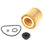 BMW Engine Oil Filter Kit - Mahle OX387DECO