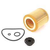 BMW Engine Oil Filter Kit - Mahle OX387DECO