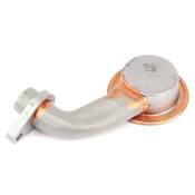 Audi VW Engine Oil Pump Pickup Tube with Screen - Genuine VW Audi 06F115251A