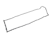Volvo Drive Motor Battery Pack Cover Seal - Elring 186.460