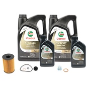 Land Rover Engine Oil Change Kit - Castrol 22261KTCS
