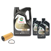 BMW 0W30 Oil Change Kit - Castrol 11428092620KT1CS