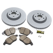 Land Rover Brake Kit - Akebono LR000470KT