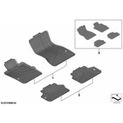 BMW Floor Mat Set (All-Weather) - Genuine BMW 51472473486