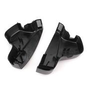 BMW Set Of Covers Mirror Baseplate (Black) - Genuine BMW 51167161083
