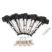 VW Ignition Coil & Spark Plug Service Kit - Bremi KIT-03015