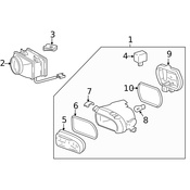 Mercedes Headlight Bulb - Genuine Mercedes 00000000026864