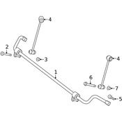 Mercedes Alternator Bracket Bolt - Genuine Mercedes 000000001685
