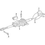 Mercedes Steering Column Bolt - Genuine Mercedes 000000007065