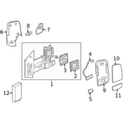 Mercedes Bulb Mount - Genuine Mercedes 000820127764