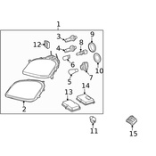 Mercedes Headlight Bulb Cap - Genuine Mercedes 0008268924