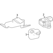 Mercedes Suspension Yaw Sensor - Genuine Mercedes 000905910164